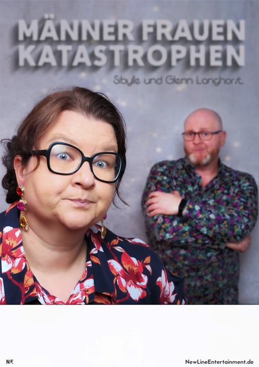 Sibylle und Glenn Langhorst - Plakat: Männer Frauen Katastrophen